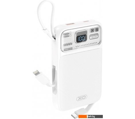  - Портативные зарядные устройства XO PR243 10000mAh (белый) - PR243 10000mAh (белый)