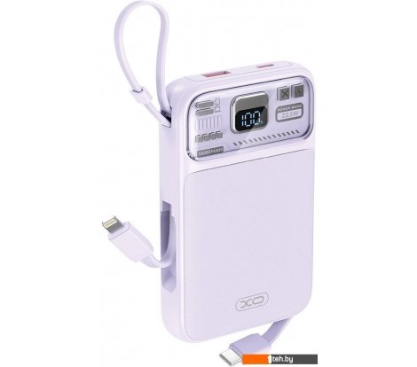  - Портативные зарядные устройства XO PR243 10000mAh (фиолетовый) - PR243 10000mAh (фиолетовый)