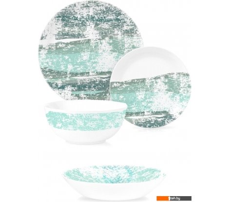  - Тарелки, салатники, блюда и наборы Luminarc Diwali Acctit Turq V8146 (19пр) - Diwali Acctit Turq V8146 (19пр)