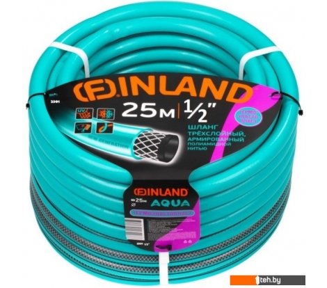  - Поливочные шланги Finland Aqua 2301 (1/2, 25 м) - Aqua 2301 (1/2, 25 м)