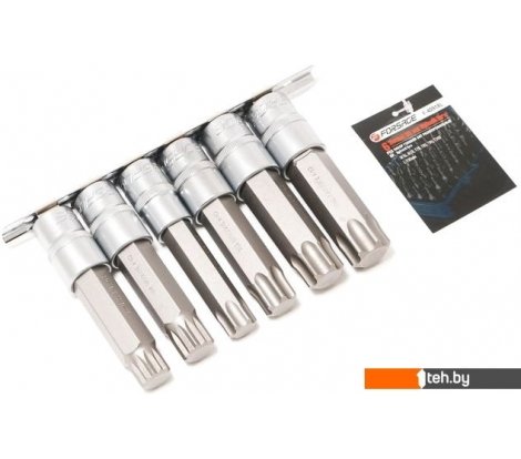  - Биты, головки, насадки, держатели FORSAGE F-40918L (6 предметов) - F-40918L (6 предметов)