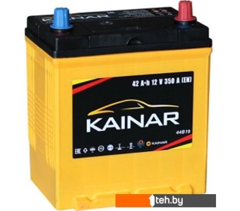 - Автомобильные аккумуляторы Kainar Asia 42 JR (42 А·ч) - Asia 42 JR (42 А·ч)