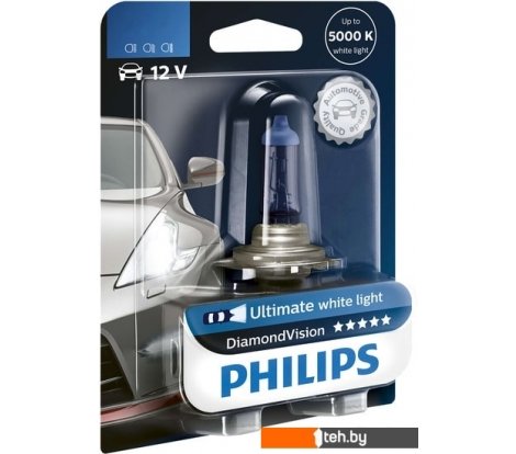  - Автомобильные лампы Philips HB4 DiamondVision 1шт - HB4 DiamondVision 1шт