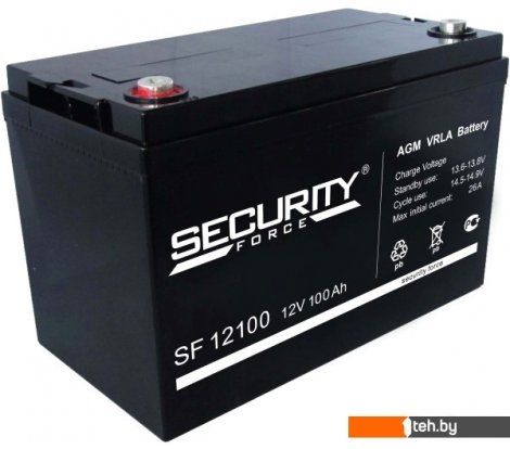  - Аккумуляторы для ИБП Security Force SF 12100 (12В/100 А·ч) - SF 12100 (12В/100 А·ч)