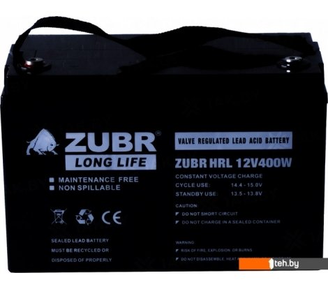  - Аккумуляторы для ИБП Zubr HRL 12V400W - HRL 12V400W