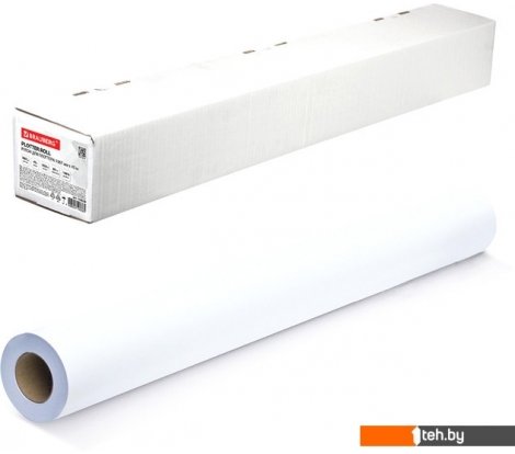  - Бумага и материалы для печати BRAUBERG 1067 мм x 45 м 80 г/м2 110628 - 1067 мм x 45 м 80 г/м2 110628