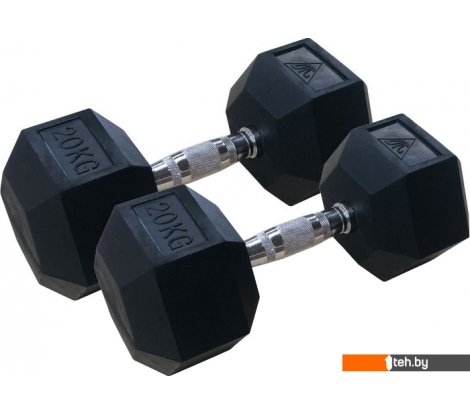  - Гантели, гири, штанги DFC DB001-20 2x20 кг - DB001-20 2x20 кг