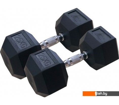  - Гантели, гири, штанги DFC DB001-25 2x25 кг - DB001-25 2x25 кг