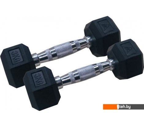  - Гантели, гири, штанги DFC DB001-3 2x3 кг - DB001-3 2x3 кг