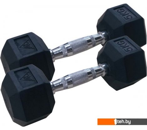  - Гантели, гири, штанги DFC DB001-5 2x5 кг - DB001-5 2x5 кг