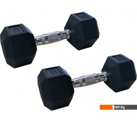  - Гантели, гири, штанги DFC DB001-9 2x9 кг - DB001-9 2x9 кг