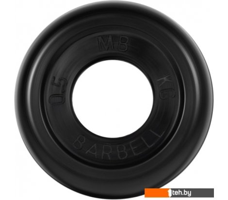  - Гантели, гири, штанги MB Barbell Стандарт 31 мм (1x0.5 кг, черный) - Стандарт 31 мм (1x0.5 кг, черный)