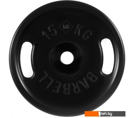  - Гантели, гири, штанги MB Barbell Евро-классик с ручками 51 мм (1x15 кг) - Евро-классик с ручками 51 мм (1x15 кг)