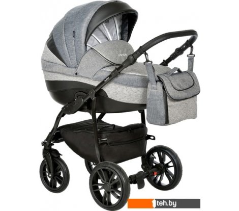  - Детские коляски и аксессуары Indigo indigo (2 в 1, In 07, черный) - indigo (2 в 1, In 07, черный)