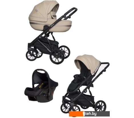  - Детские коляски и аксессуары Riko Basic Delta Ecco (3 в 1, 11/camel) - Basic Delta Ecco (3 в 1, 11/camel)