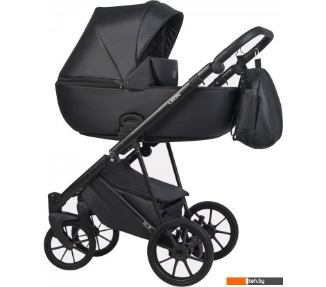  - Детские коляски и аксессуары Riko Basic Leon (2 в 1, 04 черный) - Basic Leon (2 в 1, 04 черный)