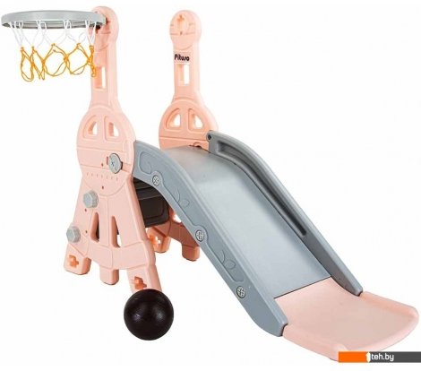  - Детские спортивные комплексы и игровые площадки Pituso Космо L-MZ02-beige (бежевый/серый) - Космо L-MZ02-beige (бежевый/серый)