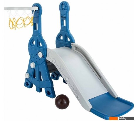  - Детские спортивные комплексы и игровые площадки Pituso Космо L-MZ02-blue (синий/серый) - Космо L-MZ02-blue (синий/серый)