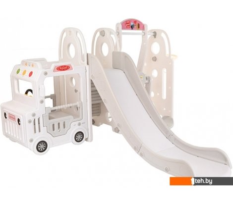  - Детские спортивные комплексы и игровые площадки Pituso Cute Truck UN-BS01-white (белый) - Cute Truck UN-BS01-white (белый)
