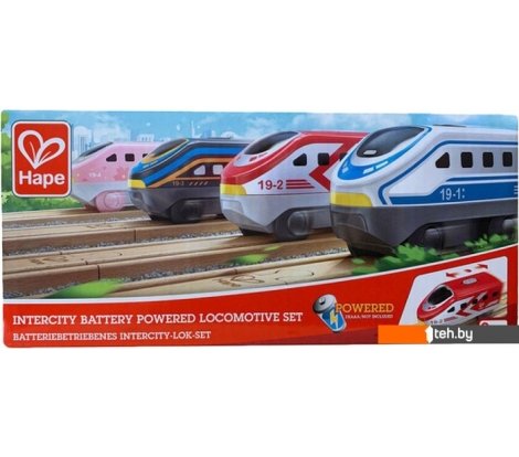  - Детские железные дороги Hape Мой поезд E3789 (4 шт) - Мой поезд E3789 (4 шт)