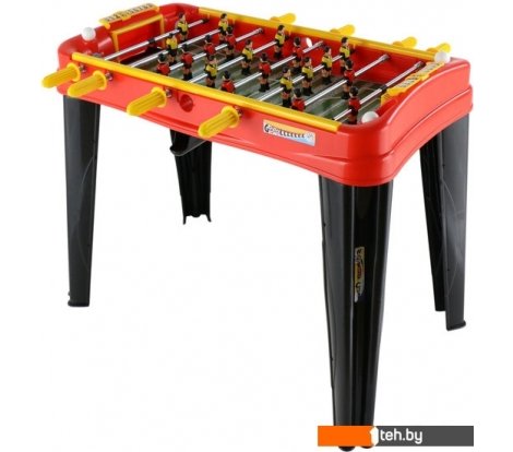  - Аэрохоккей, настольный футбол, мини-бильярд Полесье Champions №1 (красный) - Champions №1 (красный)