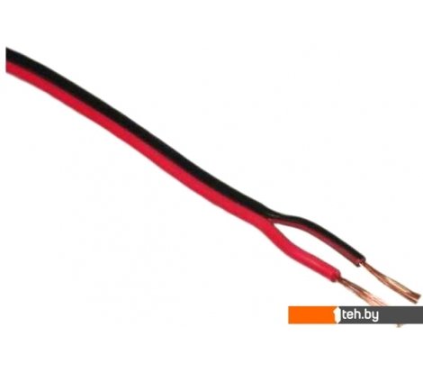 - Кабели, адаптеры, разветвители Electraline 31076 (500 м, красный/черный) - 31076 (500 м, красный/черный)