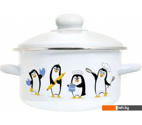  - Кастрюли Эстет Пингвины ЭТ-75101/4 - Пингвины ЭТ-75101/4