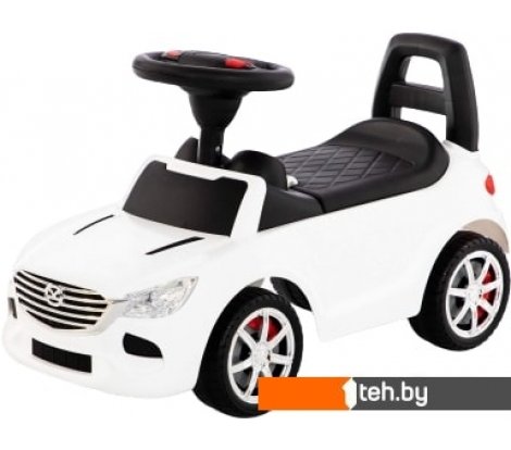  - Каталки, педальные машинки Полесье SuperCar №4 84514 (белый) - SuperCar №4 84514 (белый)