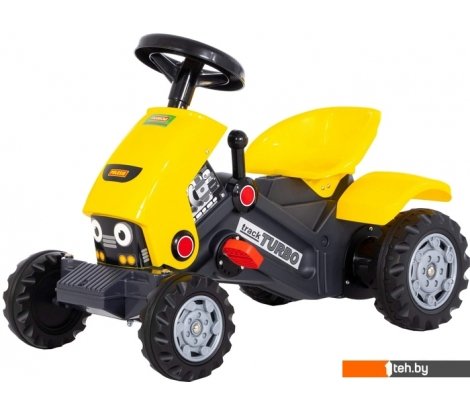 - Каталки, педальные машинки Полесье Каталка-трактор с педалями Turbo-2 89335 - Каталка-трактор с педалями Turbo-2 89335