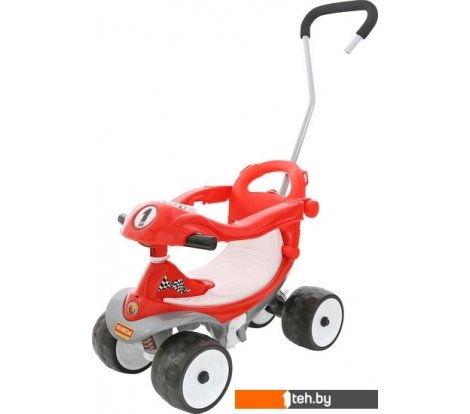  - Каталки, педальные машинки Полесье Трансформер №2 с игровой панелью и ручкой [46307] - Трансформер №2 с игровой панелью и ручкой [46307]