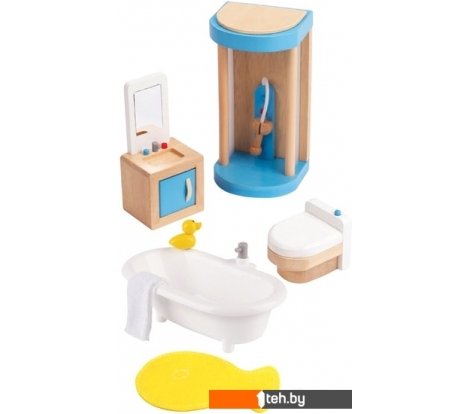 - Кукольные домики Hape Ванная комната E3451-HP - Ванная комната E3451-HP