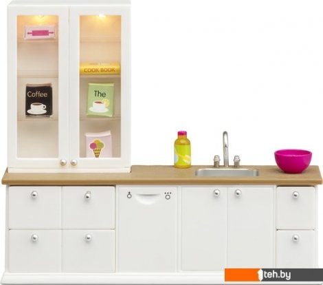 - Кукольные домики Lundby Кухонный набор с буфетом 60202600 - Кухонный набор с буфетом 60202600