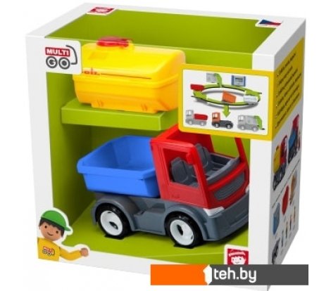  - Игрушечный транспорт Efko Грузовик со сменной цистерной 37012EF-CH - Грузовик со сменной цистерной 37012EF-CH