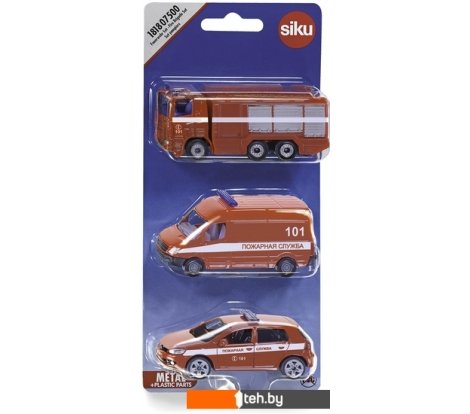  - Игрушечный транспорт Siku Пожарная служба 1818RUS - Пожарная служба 1818RUS