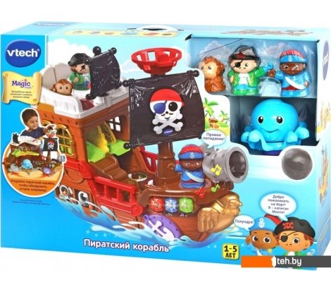  - Интерактивные игрушки и роботы VTech Пиратский корабль 80-177826 - Пиратский корабль 80-177826