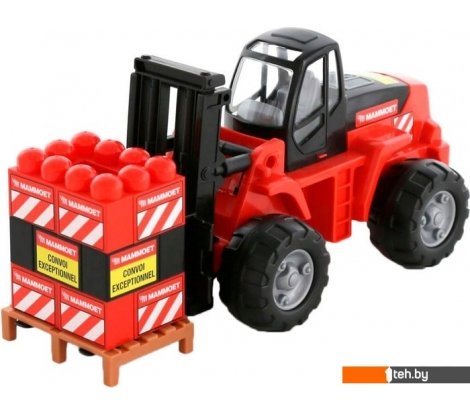  - Конструкторы Полесье 62734 MAMMOET Автокар + конструктор - 62734 MAMMOET Автокар + конструктор