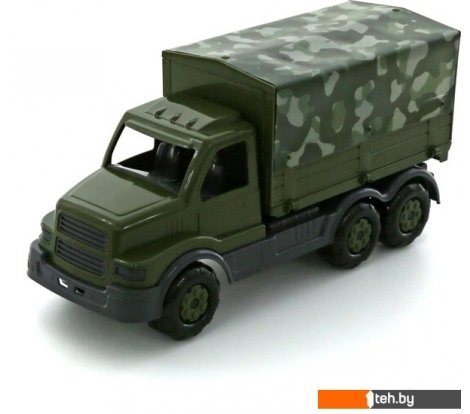  - Игрушечный транспорт Полесье Сталкер автомобиль бортовой тентовый военный РБ 49193 - Сталкер автомобиль бортовой тентовый военный РБ 49193