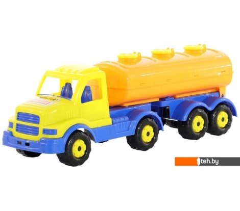  - Игрушечный транспорт Полесье Сталкер автомобиль с полуприцепом-цистерной 44334 - Сталкер автомобиль с полуприцепом-цистерной 44334