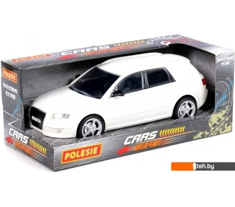  - Игрушечный транспорт Полесье Легенда-V3 автомобиль легковой инерционный 87959 (белый) - Легенда-V3 автомобиль легковой инерционный 87959 (белый)