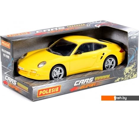  - Игрушечный транспорт Полесье Легенда-V6 автомобиль легковой инерционный 89052 (желтый) - Легенда-V6 автомобиль легковой инерционный 89052 (желтый)
