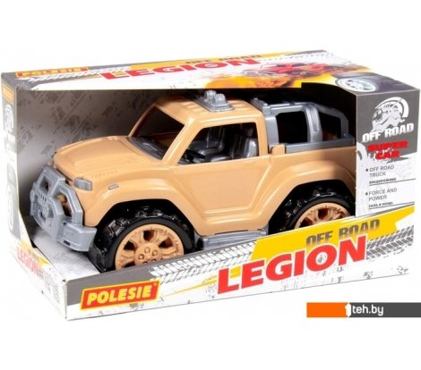  - Игрушечный транспорт Полесье Автомобиль Легион сафари №2 84101 (бежевый) - Автомобиль Легион сафари №2 84101 (бежевый)