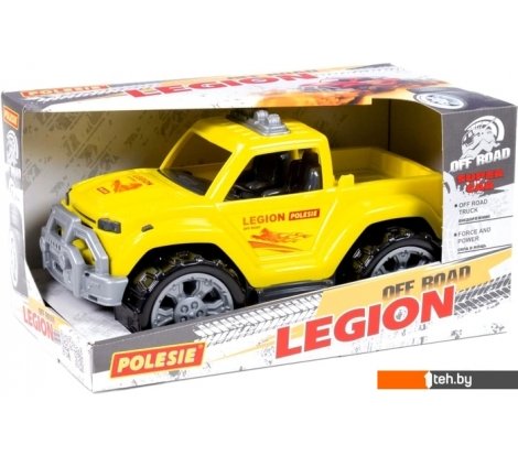  - Игрушечный транспорт Полесье Автомобиль Легион №1 84088 (желтый) - Автомобиль Легион №1 84088 (желтый)