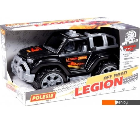  - Игрушечный транспорт Полесье Автомобиль Легион №2 84118 (черный) - Автомобиль Легион №2 84118 (черный)