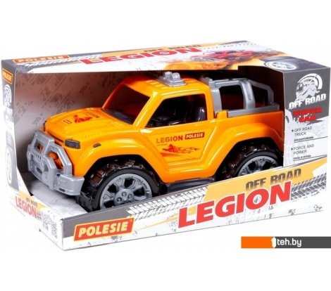  - Игрушечный транспорт Полесье Автомобиль Легион №2 89106 (оранжевый) - Автомобиль Легион №2 89106 (оранжевый)