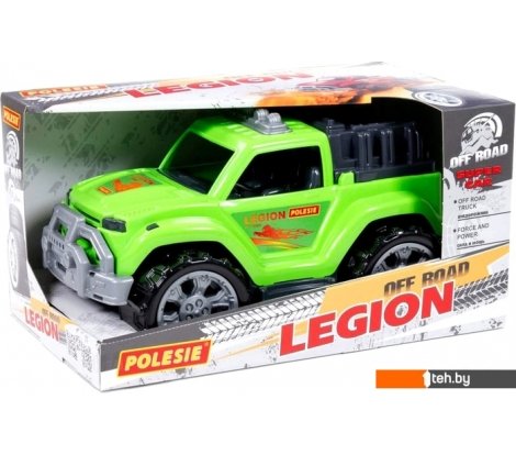  - Игрушечный транспорт Полесье Автомобиль Легион №4 89083 (зеленый) - Автомобиль Легион №4 89083 (зеленый)