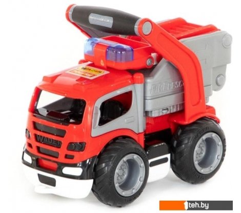  - Игрушечный транспорт Полесье ГрипТрак автомобиль пожарный 0872 - ГрипТрак автомобиль пожарный 0872