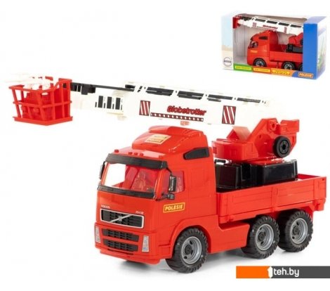  - Игрушечный транспорт Полесье Volvo автомобиль пожарный 58379 - Volvo автомобиль пожарный 58379
