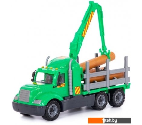  - Игрушечный транспорт Полесье Майк автомобиль-лесовоз 55651 - Майк автомобиль-лесовоз 55651