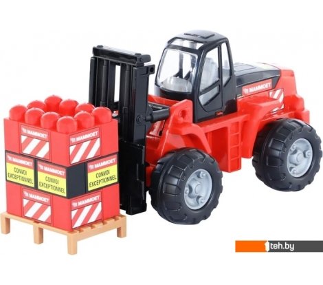 - Игрушечный транспорт Полесье Mammoet Техник 56856 - Mammoet Техник 56856