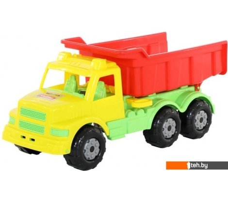- Игрушечный транспорт Полесье Буран №1 автомобиль-самосвал (жёлто-красный) 43627 - Буран №1 автомобиль-самосвал (жёлто-красный) 43627